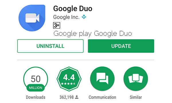 Google play Google Duo