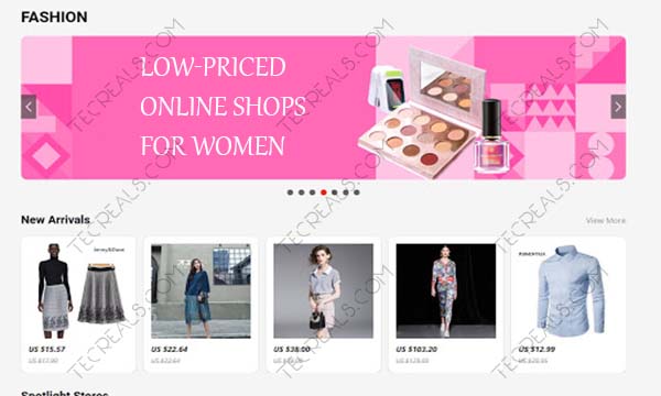 Low-Priced Online Shops for Women