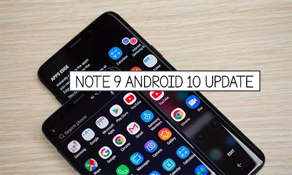 Note 9 Android 10