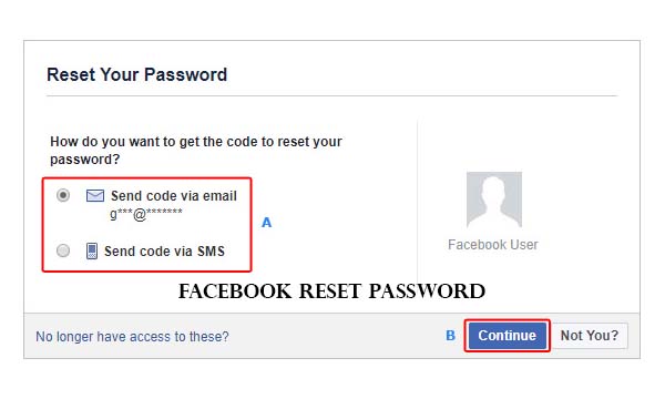 Facebook Reset Password