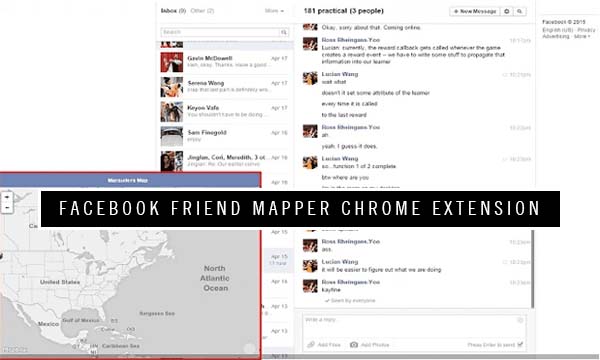 Facebook Friend Mapper Chrome Extension