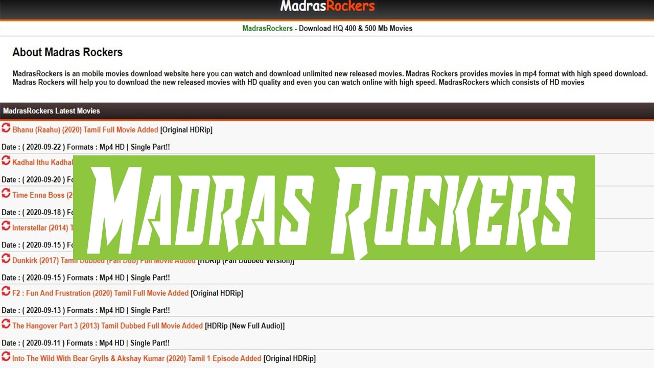 Madrasrockers