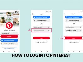 How to Log in to Pinterest