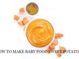 How To Make Baby Food Sweet Potatoes