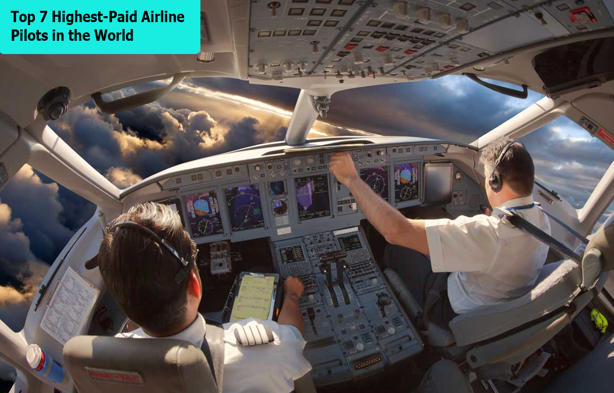 Top 7 Highest-Paid Airline Pilots in the World