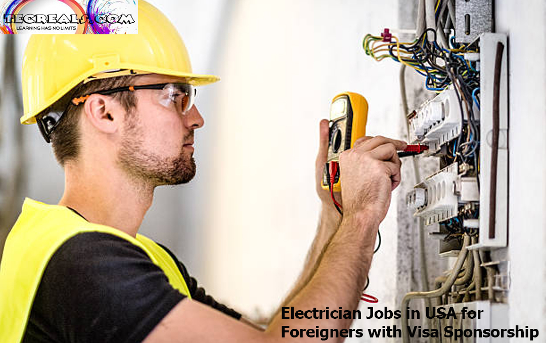 Electrician Jobs in USA for Foreigners with Visa Sponsorship