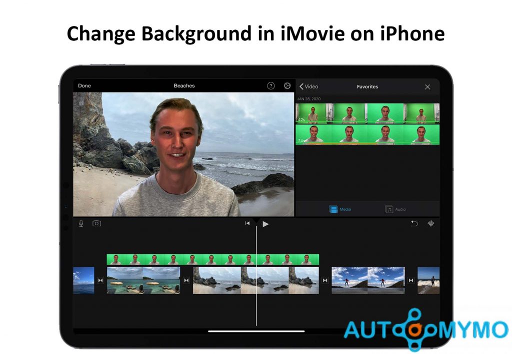 How to Change Background in iMovie on iPhone