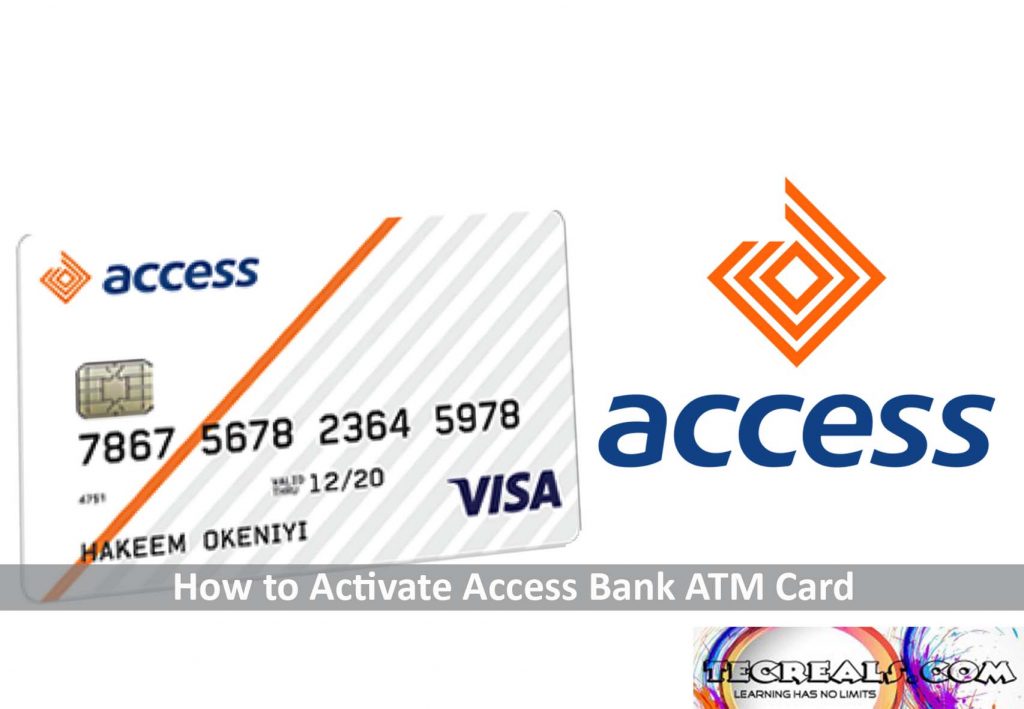 How to Activate Access Bank ATM Card