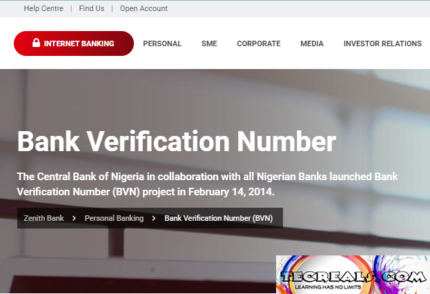 How to Check BVN On Zenith Bank