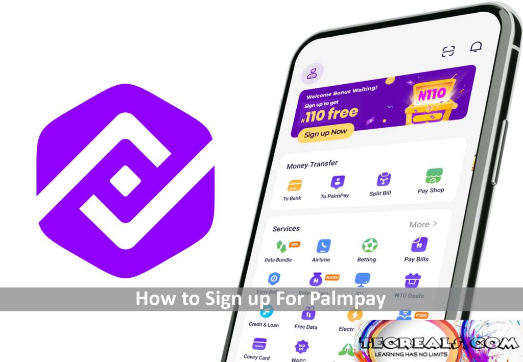 How to Sign up For Palmpay