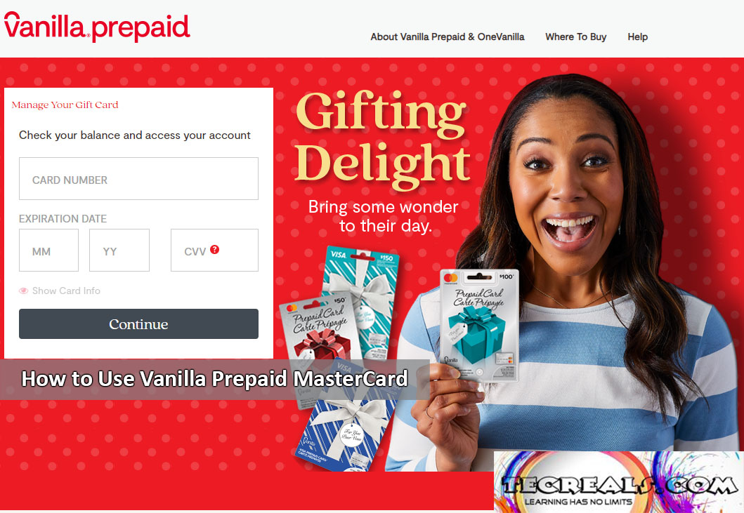 How to Use Vanilla Prepaid MasterCard