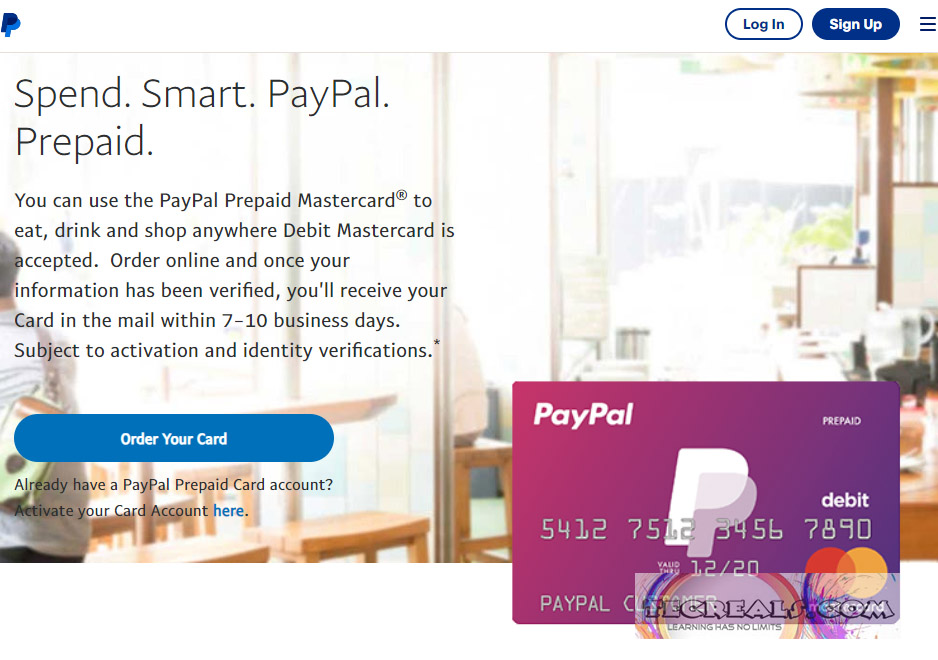 PayPal Prepaid Mastercard